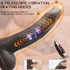 Dildo Black Liam - 23 cm