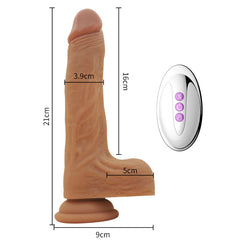 Dildo Fox Rotating Control - 21 cm