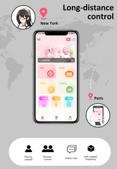 Plug Gladiator Anal Vibrating App Plug