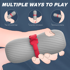 Masturbador Masculino Ajustable Drum