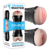Masturbador Training Master Double Vagina Anus