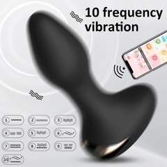 Plug Combatant Anal Vibrating App Plug