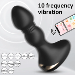 Plug Gladiator Anal Vibrating App Plug