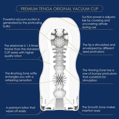 Masturbador Tenga Premium Original Vacuum Cup - Cake Sex Shop 2