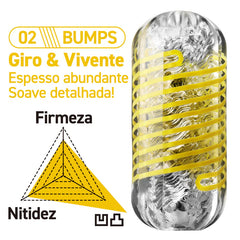 Masturbador Tenga Spinner DX Bumps