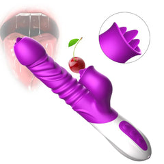Vibrador Thrusting Licking Fox T10