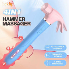 Vibrador Multiorgasmic Sex Hammer Gen II - Pink/Blue