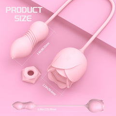 Vibrador Succionador Pink Sucking Flower