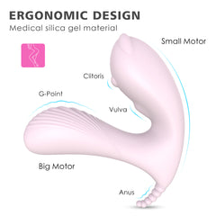 Vibrador Triple Cara Butterfly