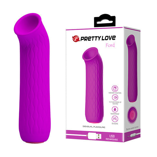 Succonador de Clítoris Pretty Love Ford - Pink Cake Sex Shop Juguetes Sexuales para Adultos