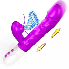 Vibrador Thrusting Sucking V20