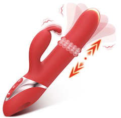 Vibrador sexual Red Vibrating Bunny Pro Cake Sex Shop Juguetes Sexuales para Adultos