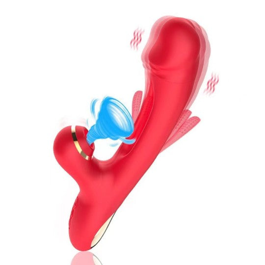 Vibrador sexual Red Tornado Cake Sex Shop Juguetes Sexuales para Adultos